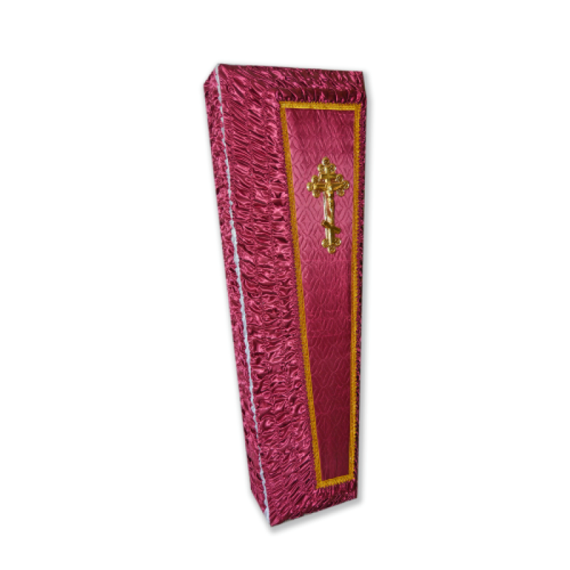 Гроб атласный (постель шелк)
