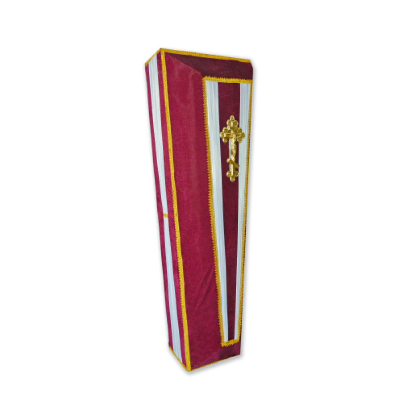 Гроб бархатный (постель х/б)
